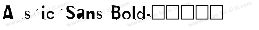 AuskickSans Bold字体转换